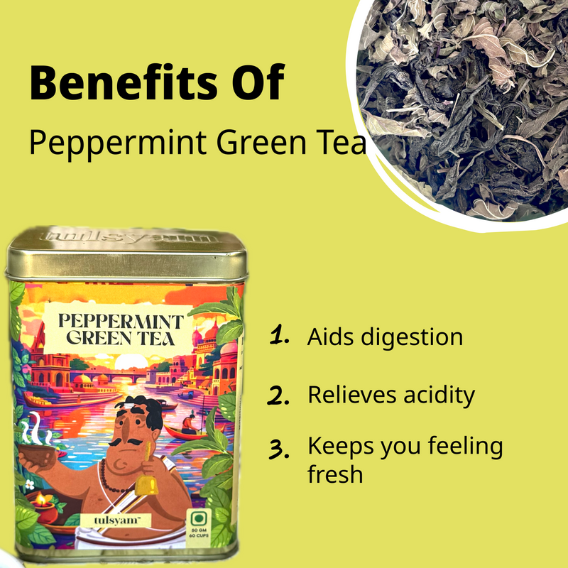 Peppermint Green Tea