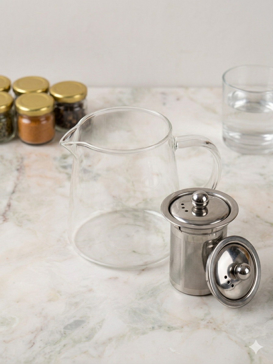 Glass Kettle with Infuser