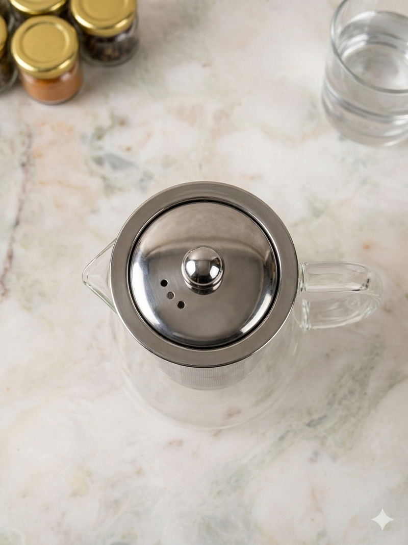 Glass Kettle with Infuser