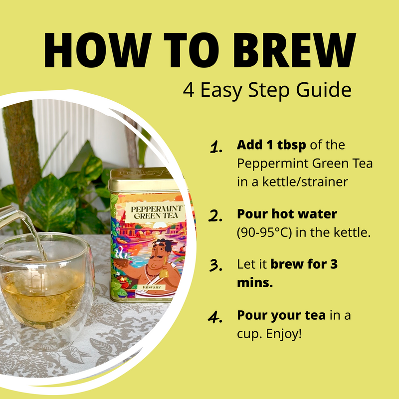 Peppermint Green Tea
