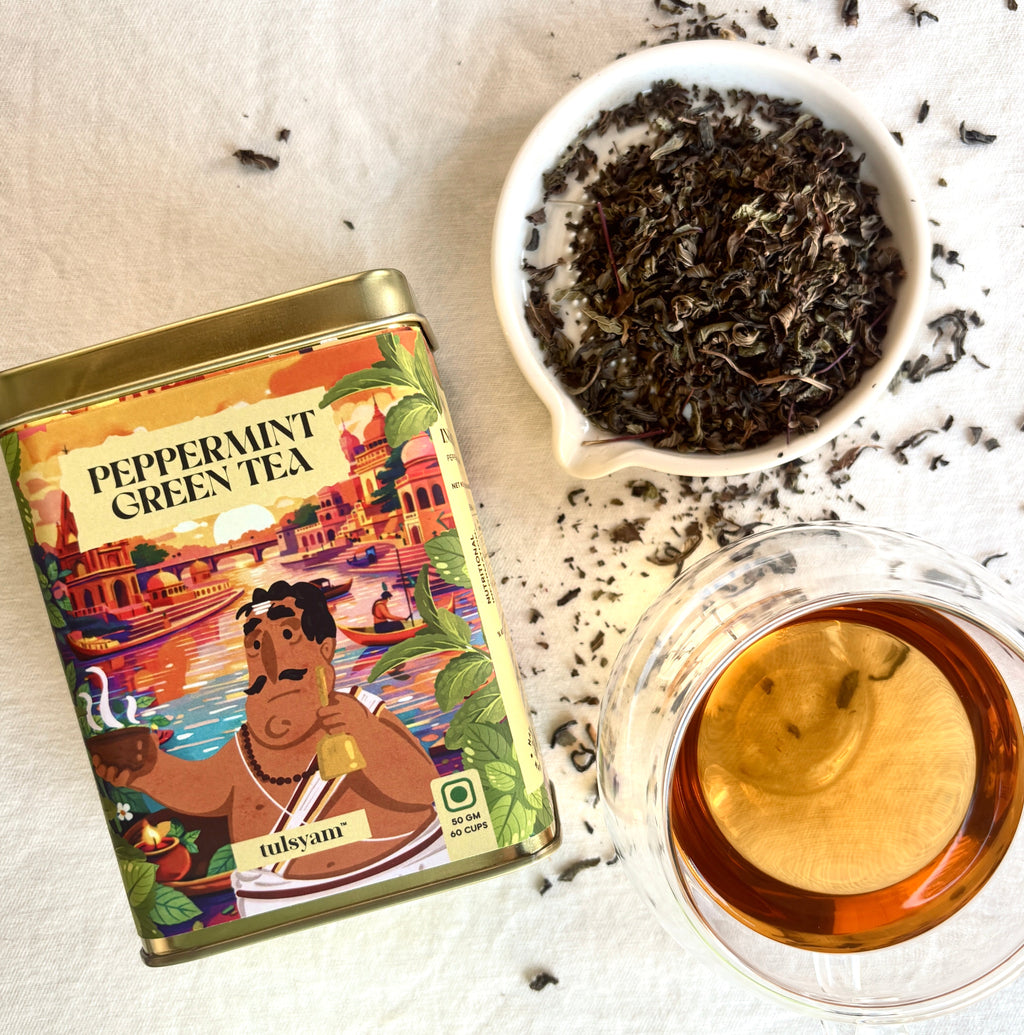 Peppermint Green Tea