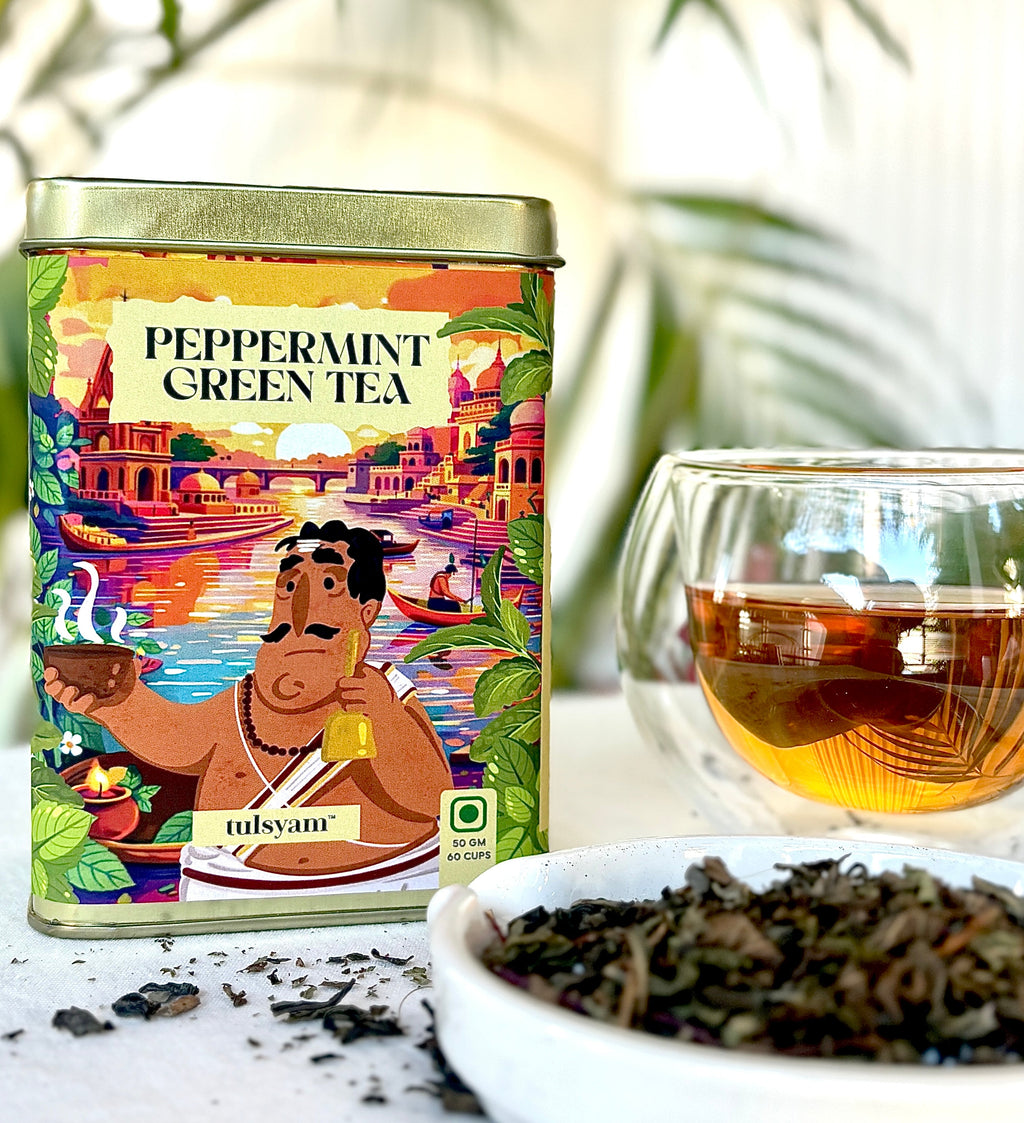 Peppermint Green Tea