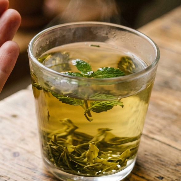 Peppermint Green Tea