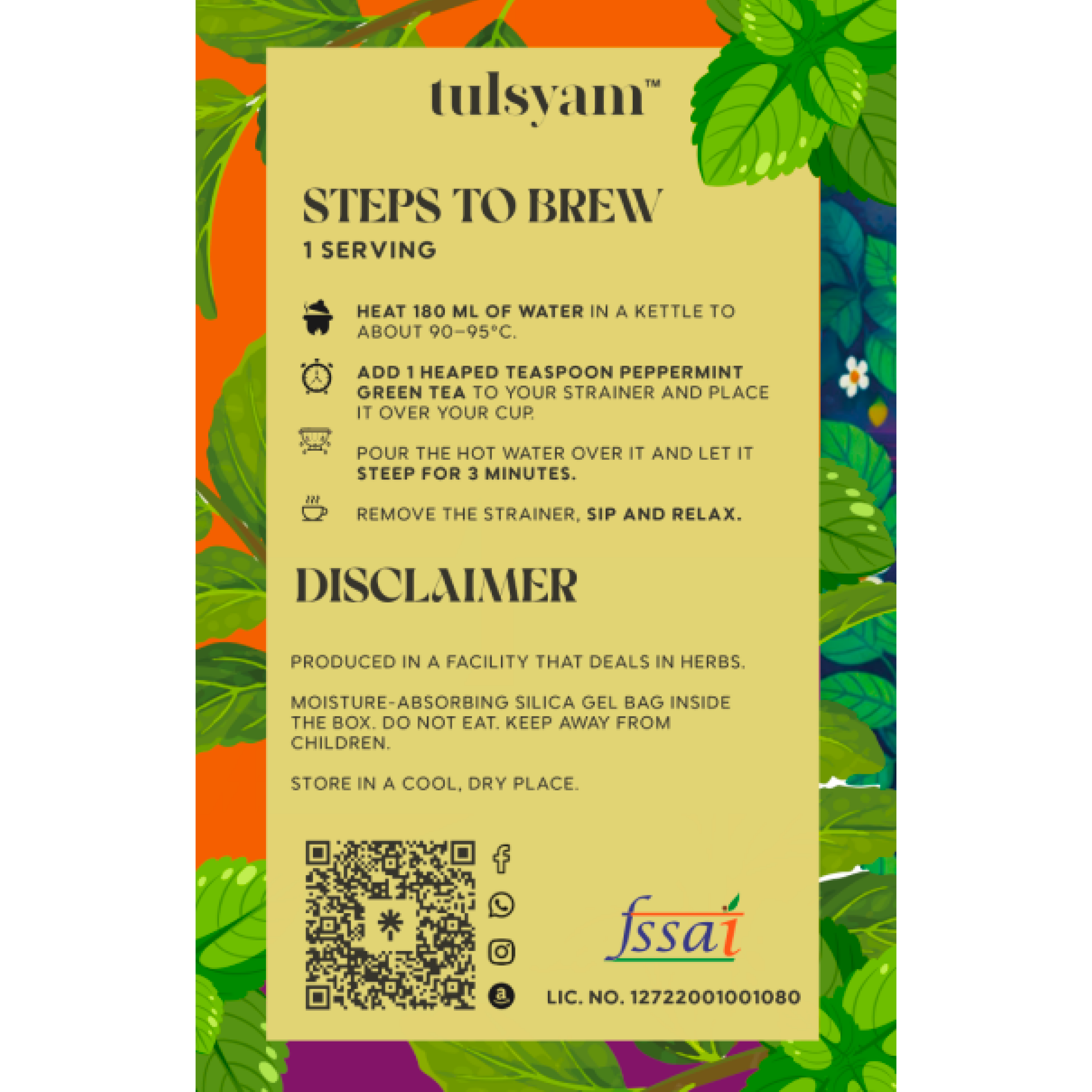 Peppermint Green Tea