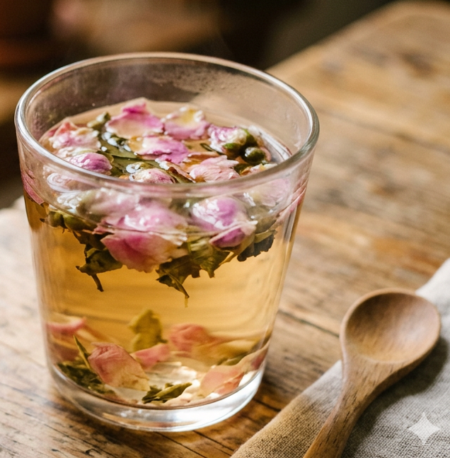 Rose Green Tea