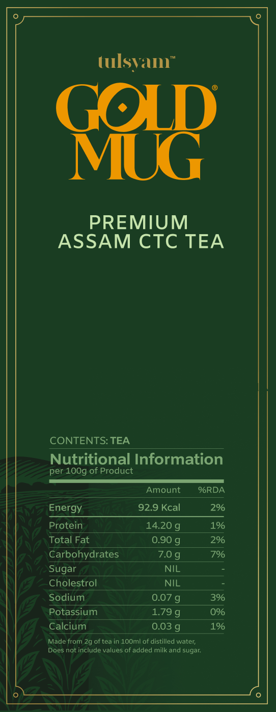 Gold Mug - Assam Black Tea 500gms